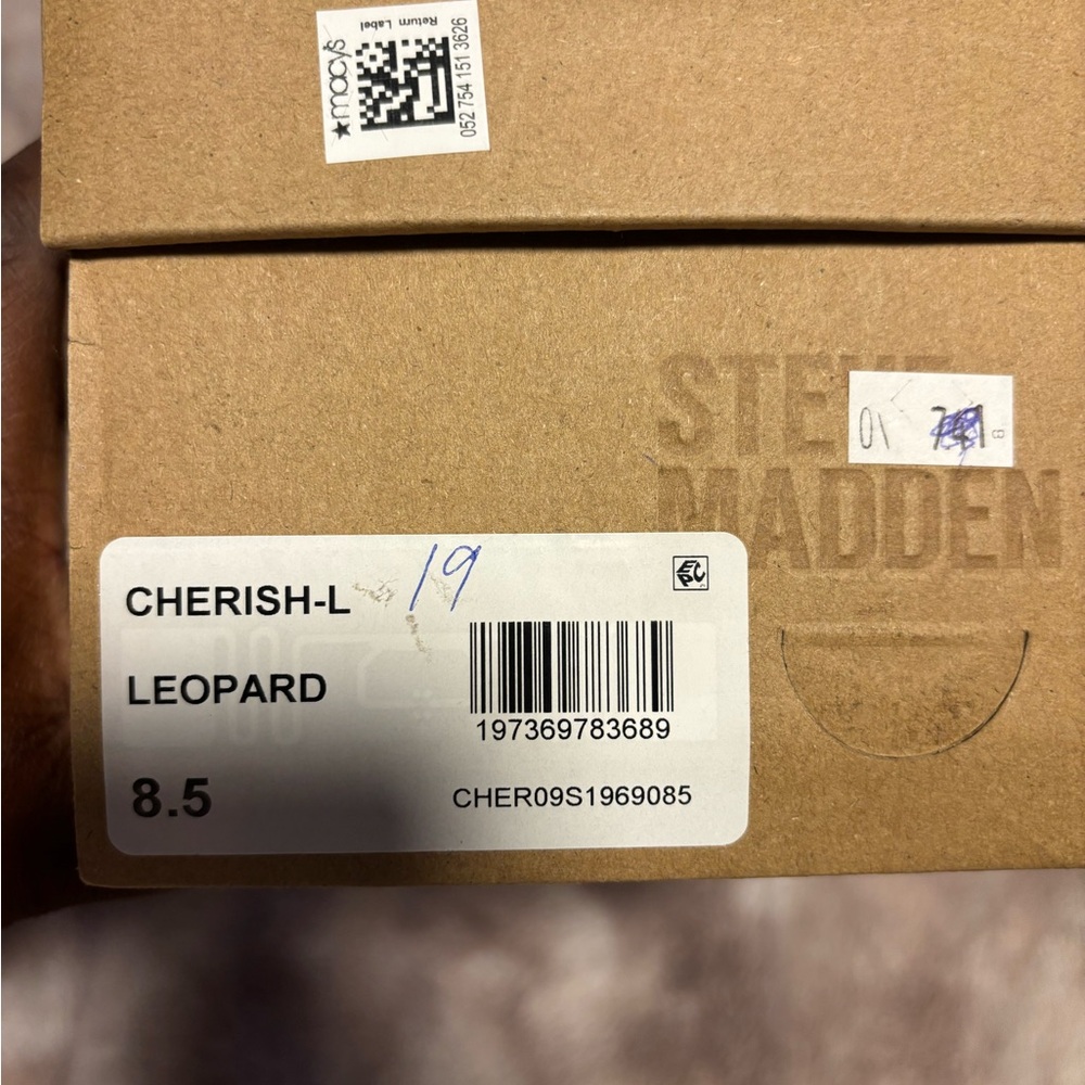 Steve Madden Leopard Ballet Flats Womens 8.5 Cherish-L Animal Print Shoes - Picture 5 of 5
